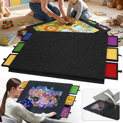 Tilting jigsaw puzzle board - tilting,